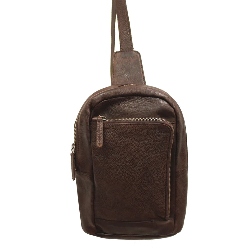 Latico Austin Sling Bag in Brown