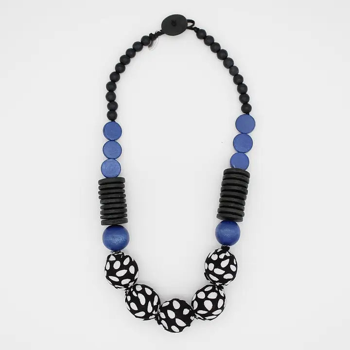 Blue Imani Statement Necklace