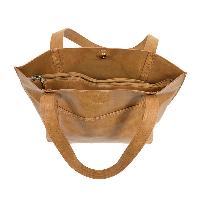 Joy Accessories Taylor Tote in Tan