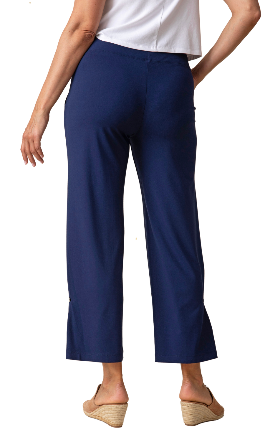 Habitat Core Travel Side Pleat Pant in Navy