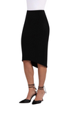 Sympli Pencil Drop Short Skirt in Black SALE!