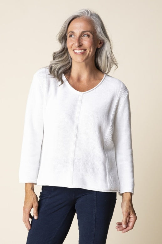 Habitat Shoreside V Neck in White