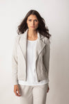 Liv by Habitat French Terry Moto Jacket in Sand