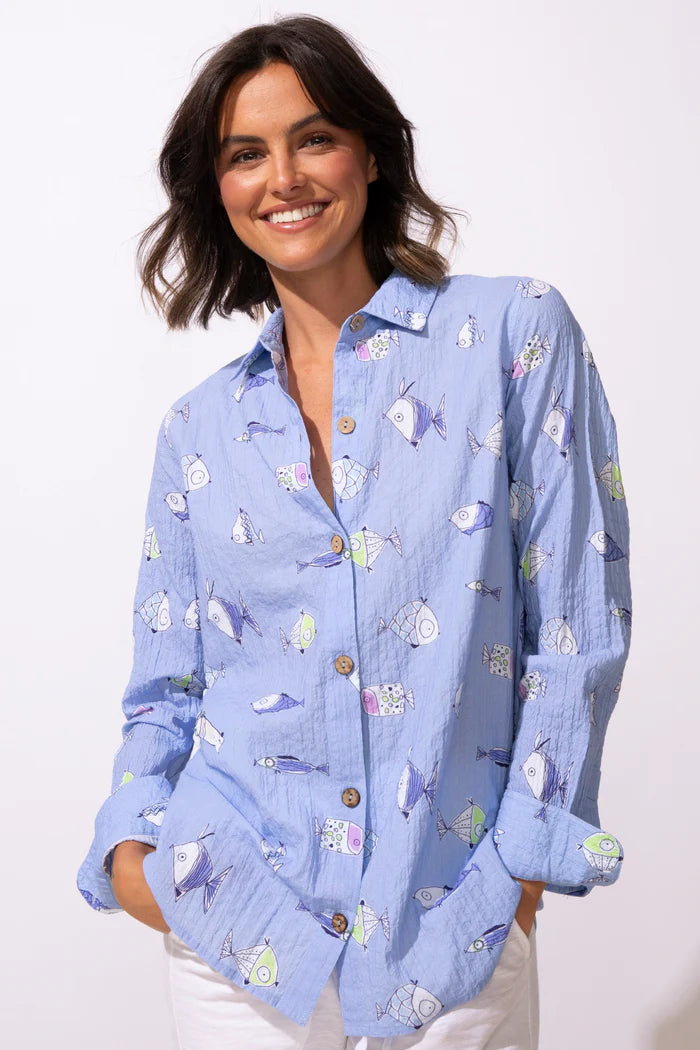 Escape by Habitat Gone Fishing Shirt - Harper Greer