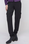 Liv by Habitat Ruched Cargo Pant in Black