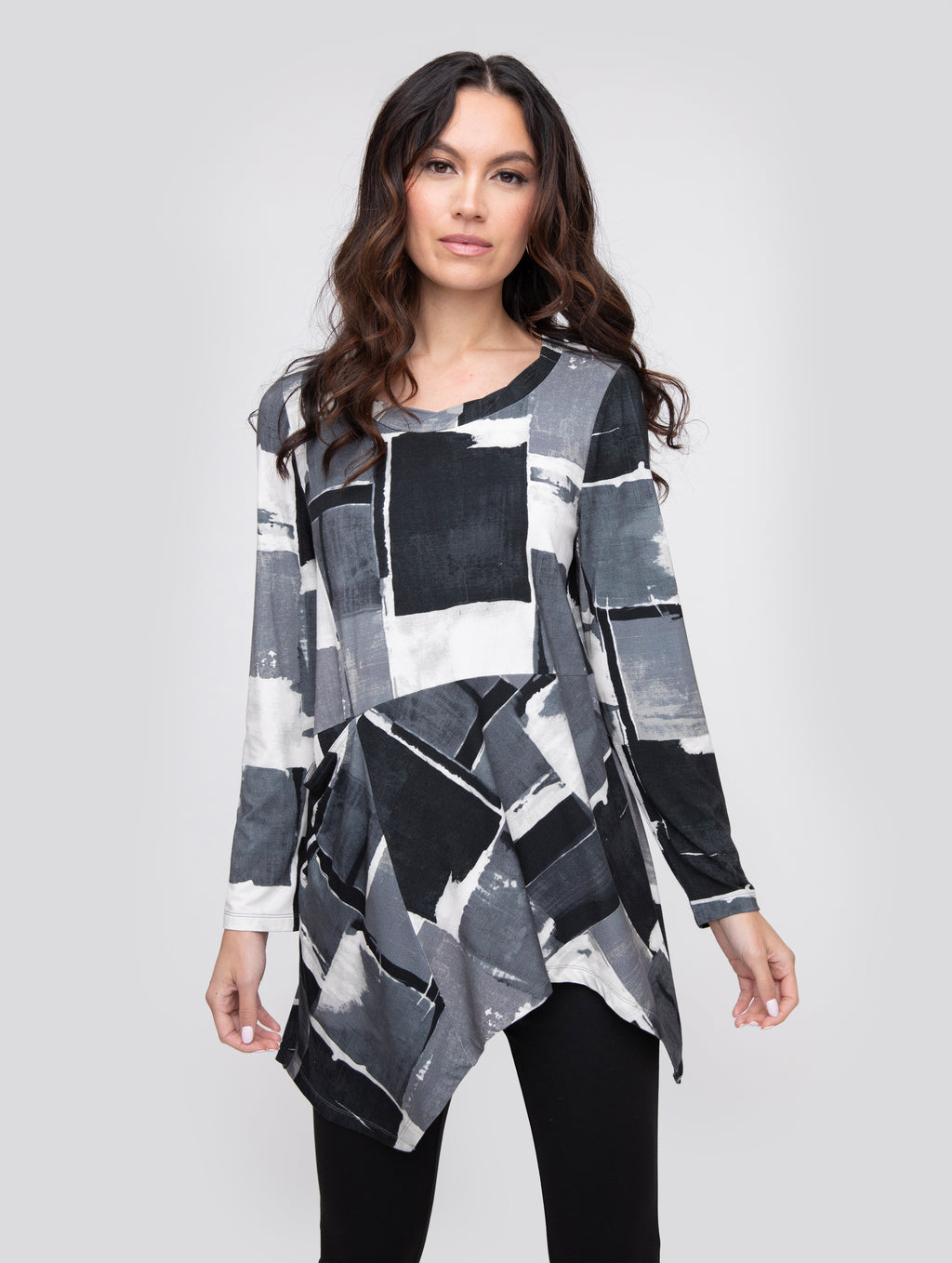 Liv by Habitat Arthouse Knits Tiles Tunic