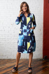 Olivia by Habitat Arthouse Knits Ikat Cocoon Dress