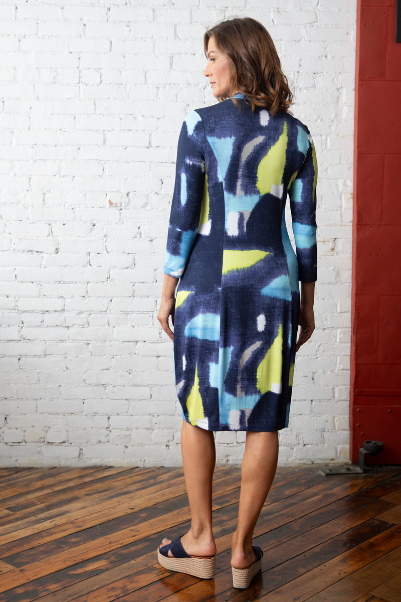 Olivia by Habitat Arthouse Knits Ikat Cocoon Dress