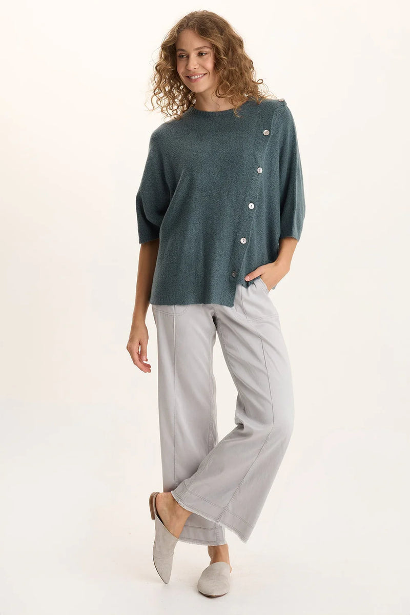 XCVI Osiris Poncho in Blue Oasis
