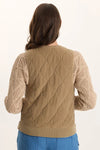 XCVI Aeric Quilted Vest in Plateau Pigment