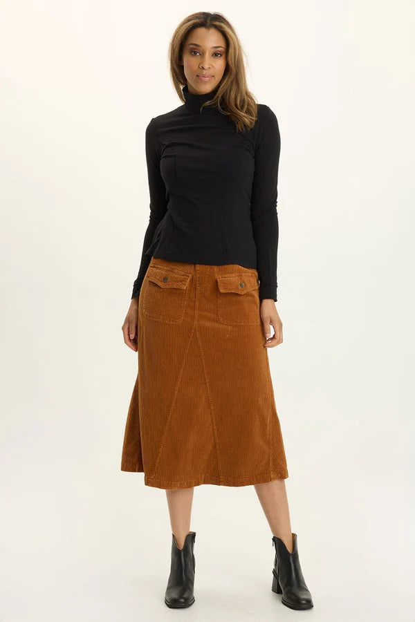 XCVI Alto Skirt in Maple