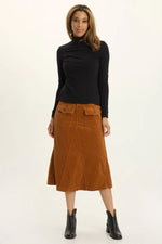 XCVI Alto Skirt in Maple