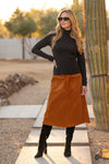 XCVI Alto Skirt in Maple