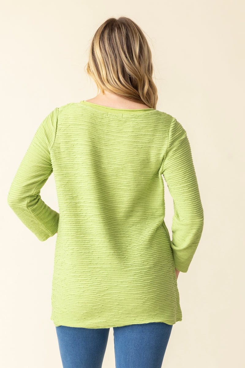 Habitat Ripple Effect Chelsea Tunic in Leaf