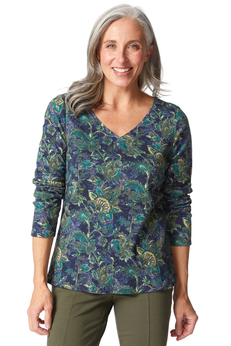 Habitat Cozy Rib Paisley Tee