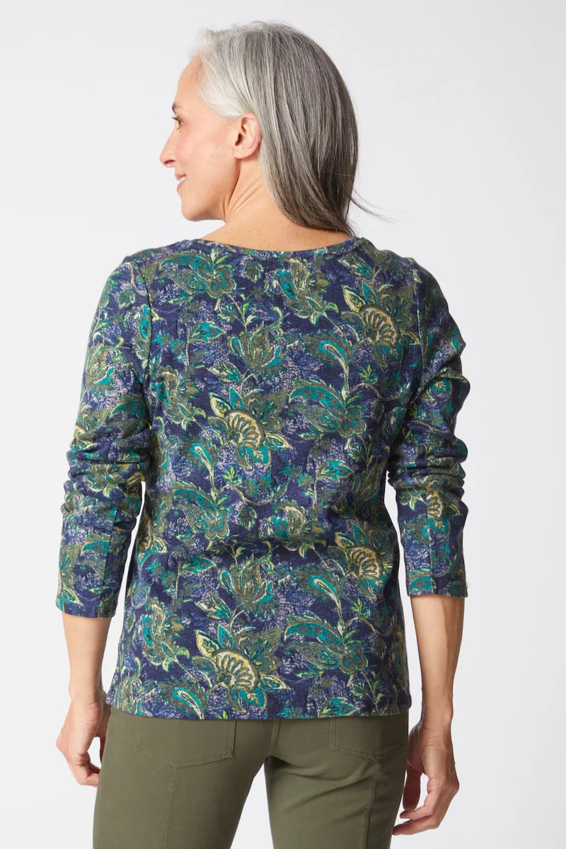 Habitat Cozy Rib Paisley Tee