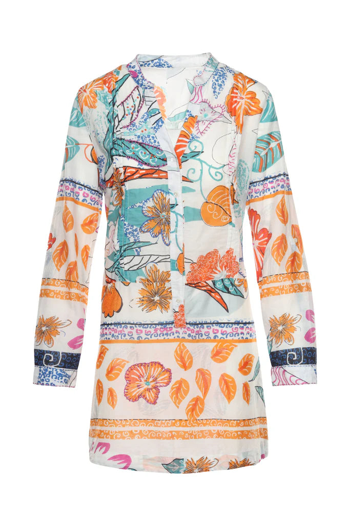 KikiSol Artisan White Tamarind Tunic