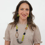 Lime Wood Gabby Necklace