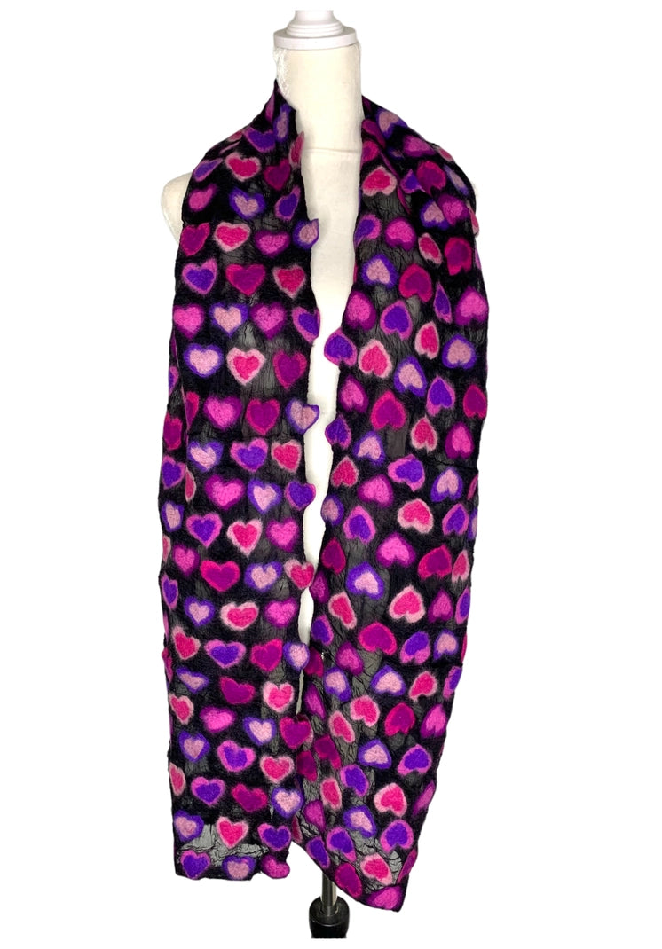 Hearts Scarf
