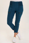 XCVI Acker Slim Pant in Abyss