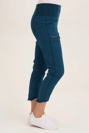 XCVI Acker Slim Pant in Abyss