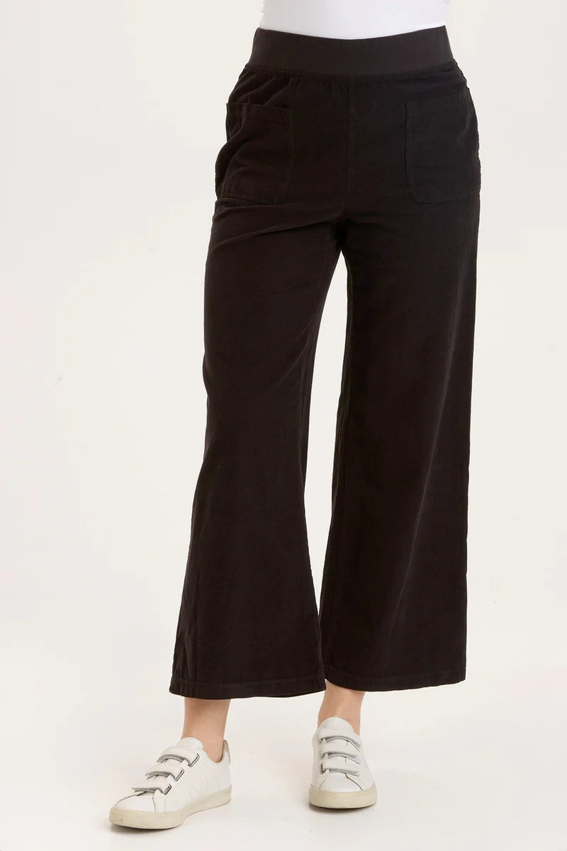 XCVI Jolene Wide Leg Pant in Black