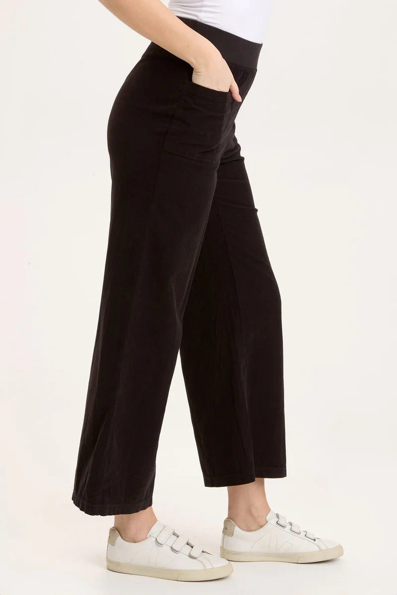 XCVI Jolene Wide Leg Pant in Black