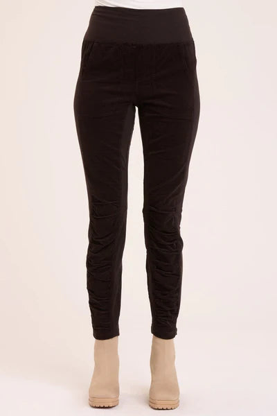 XCVI Cord Penny Legging in Black