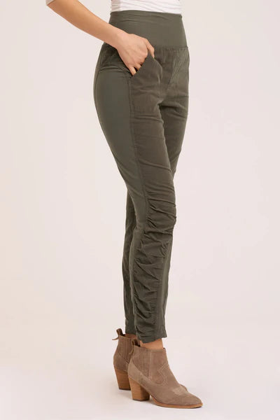 XCVI Cord Penny Legging in Olive