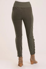 XCVI Cord Penny Legging in Olive