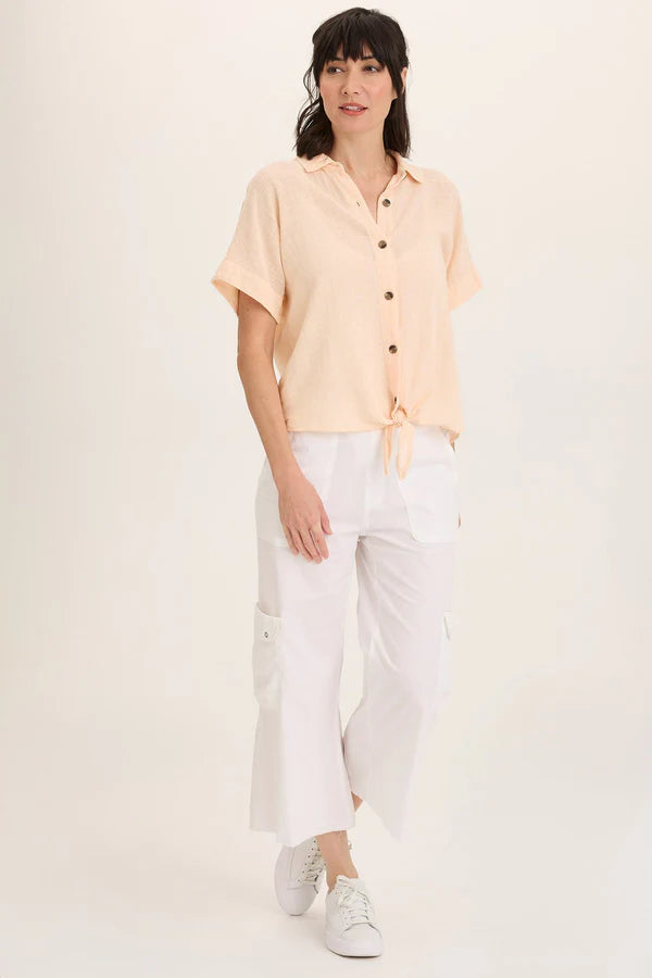 XCVI Femke Cargo Pant in White