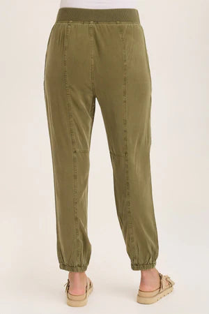 XCVI Squire Pant in Kombu Pigment