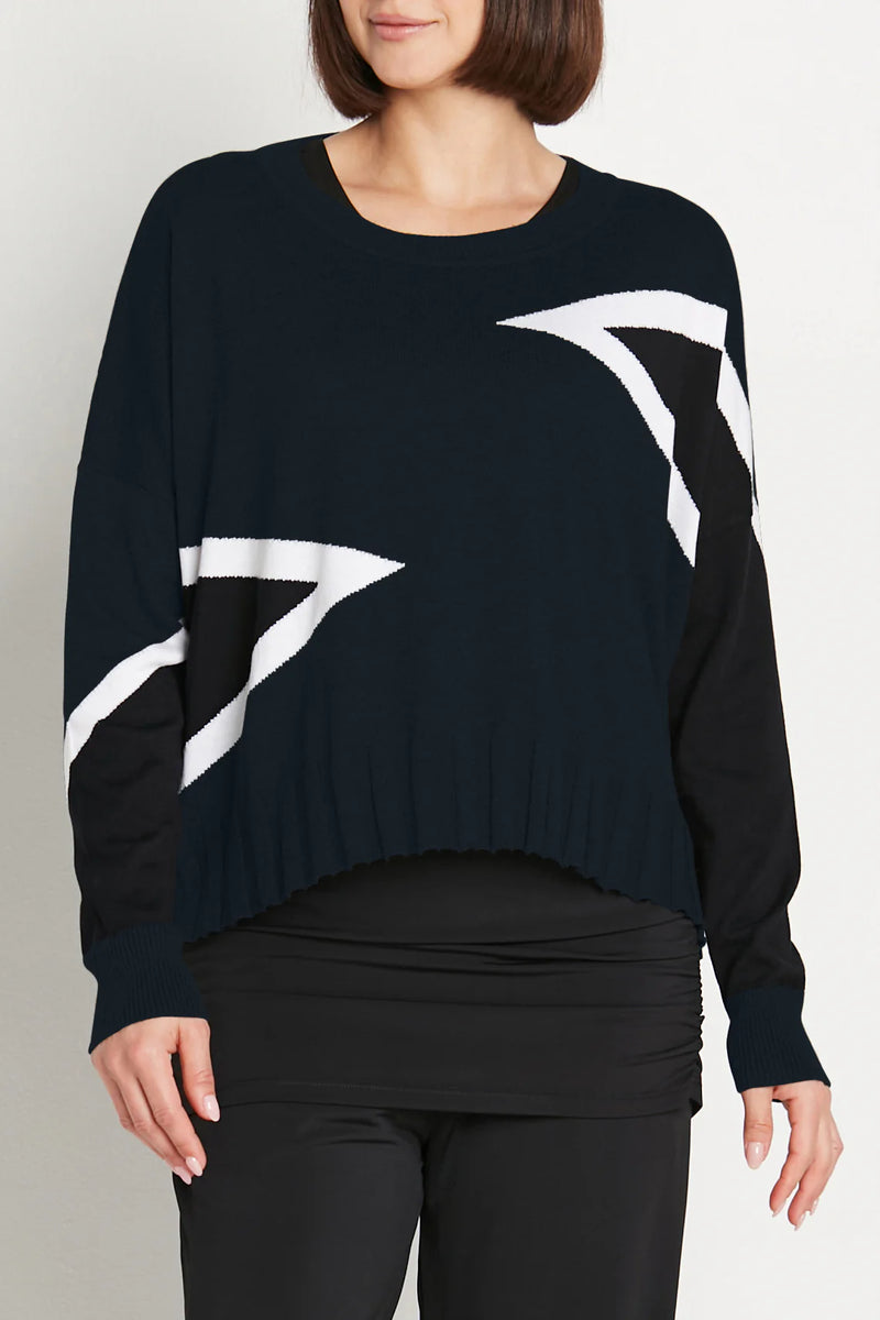 Planet Triangled Sweater