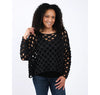 Shannon Passero Lula Pullover in Black