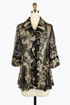 Damee Ombre Vine Soutache Jacket in Olive