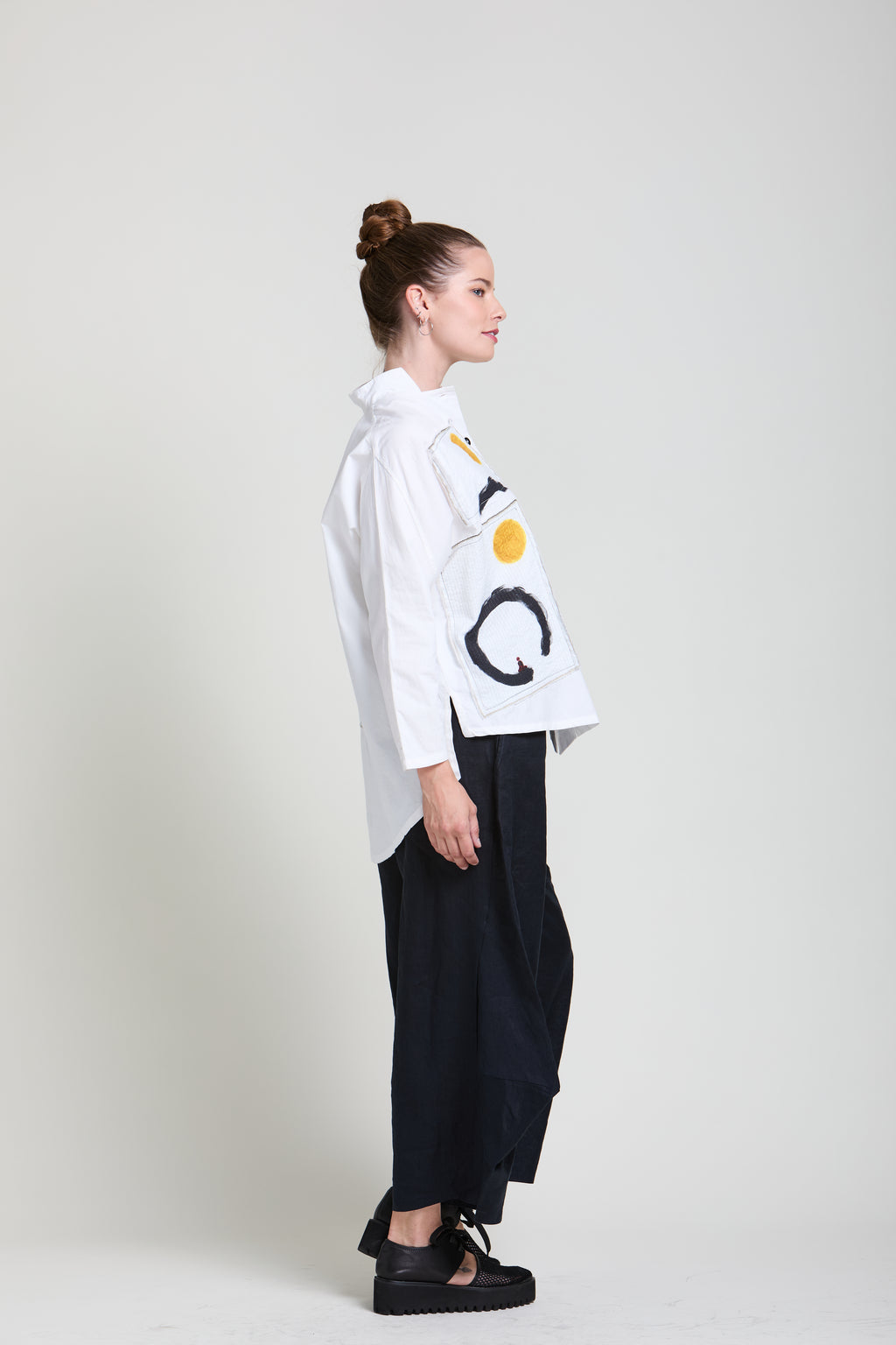 M Squared Long Back Shirt - Harper Greer
