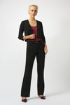 Joseph Ribkoff Cropped Jacket in Black