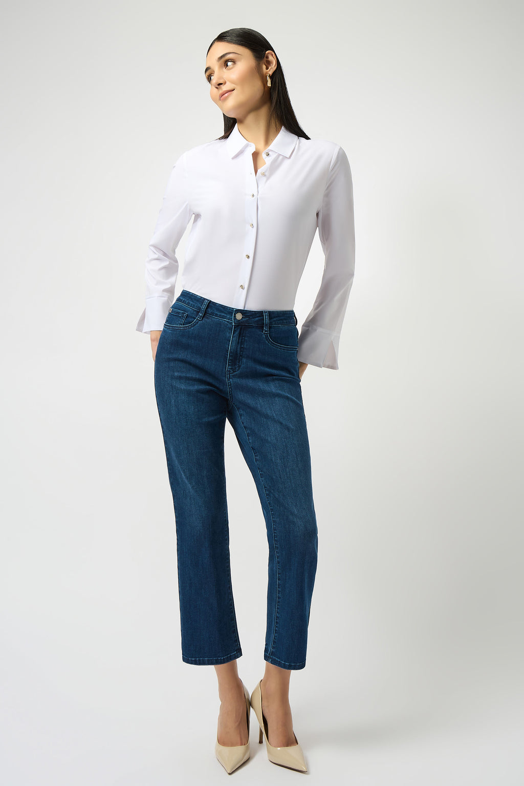 Joseph Ribkoff Straight Ankle-length Jeans - Harper Greer