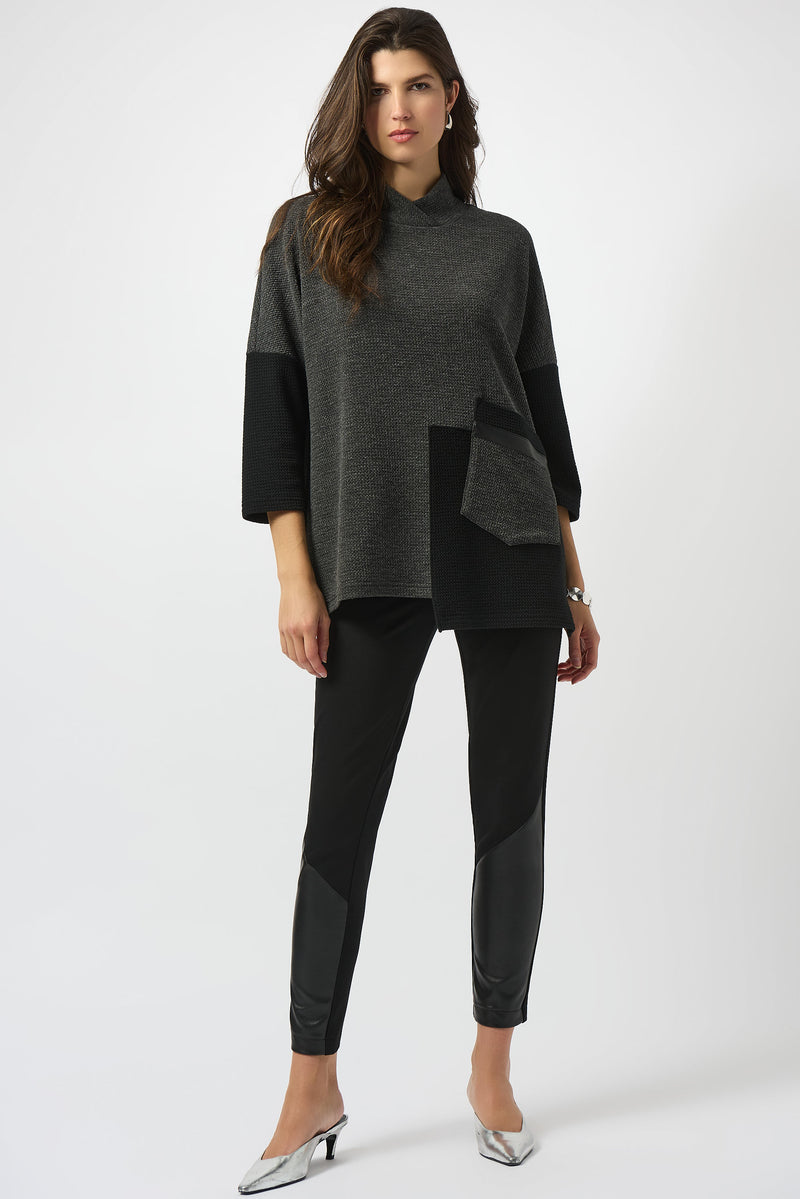 Joseph Ribkoff High-waisted Faux Leather Leggings