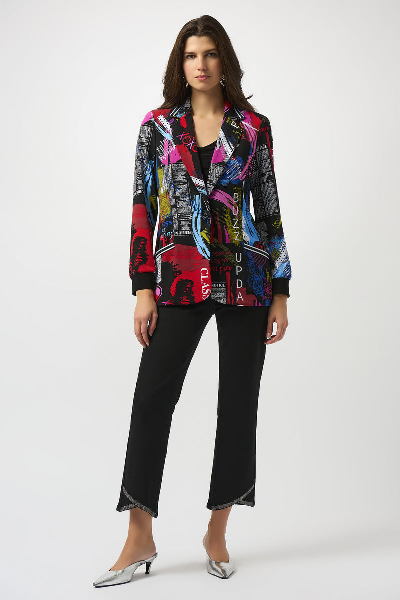 Joseph Ribkoff Words Blazer