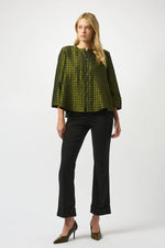 Joseph Ribkoff Jacquard Swing Jacket