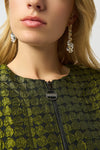 Joseph Ribkoff Jacquard Swing Jacket