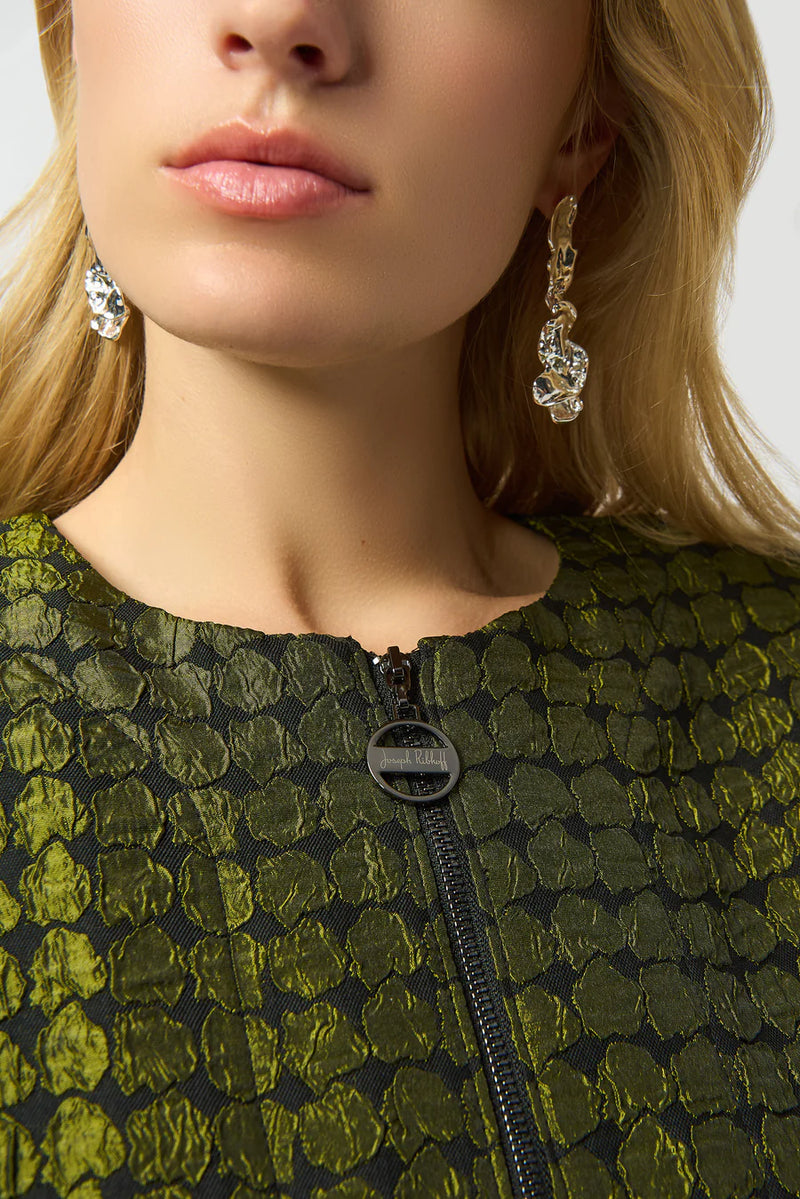 Joseph Ribkoff Jacquard Swing Jacket