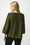 Joseph Ribkoff Jacquard Swing Jacket