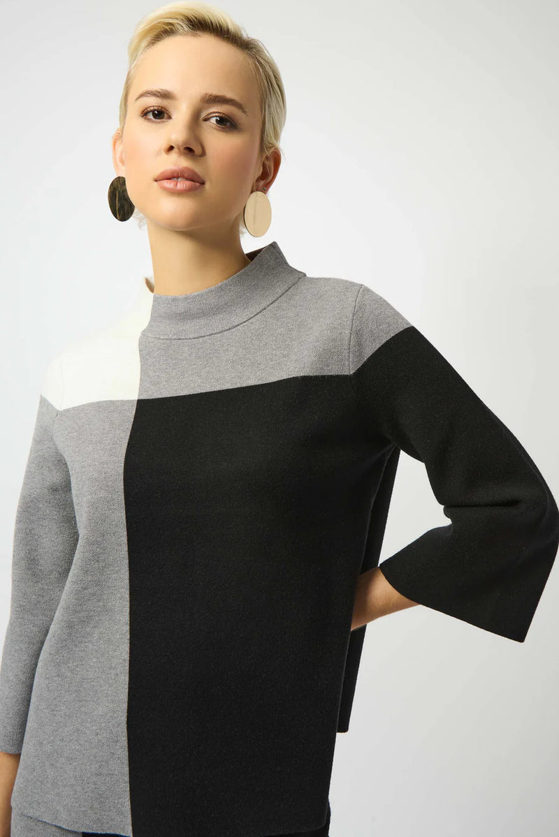 Joseph Ribkoff Jacquard Sweater
