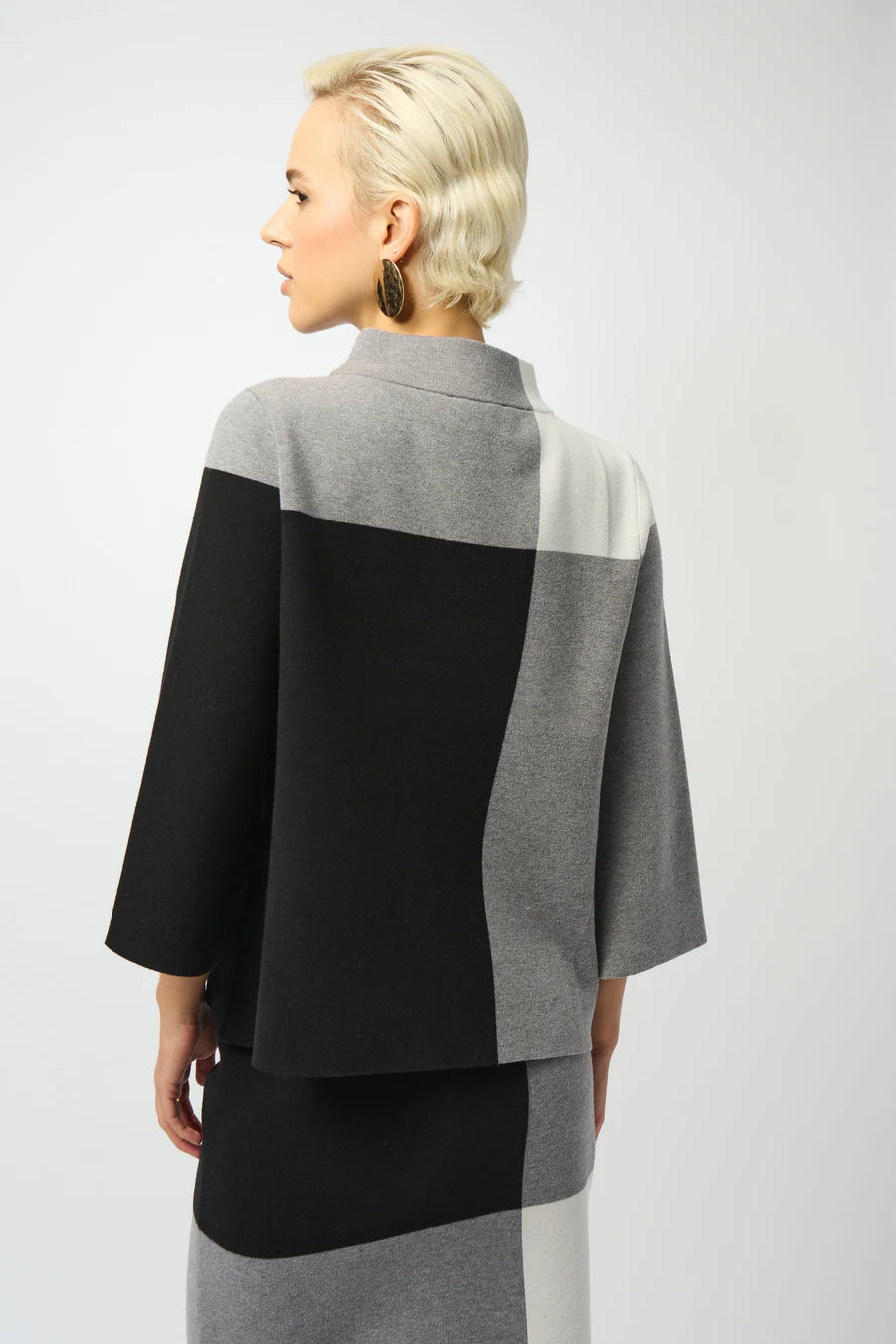 Joseph Ribkoff Jacquard Sweater