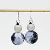 Sylca Celestial Waves Marble Dangle Earring