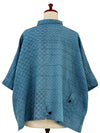 Mona Lisa Tab Pocket Jacket in Blue