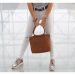 Latico Dalton Handbag in Cognac