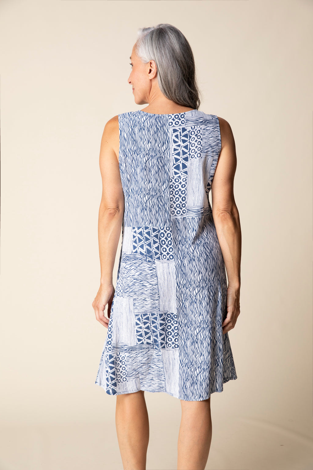 Habitat Rayon Crepe Bali Panel Dress - Harper Greer